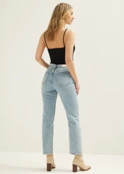Fashion Cotton Club Basic singlet met kant detail zwart