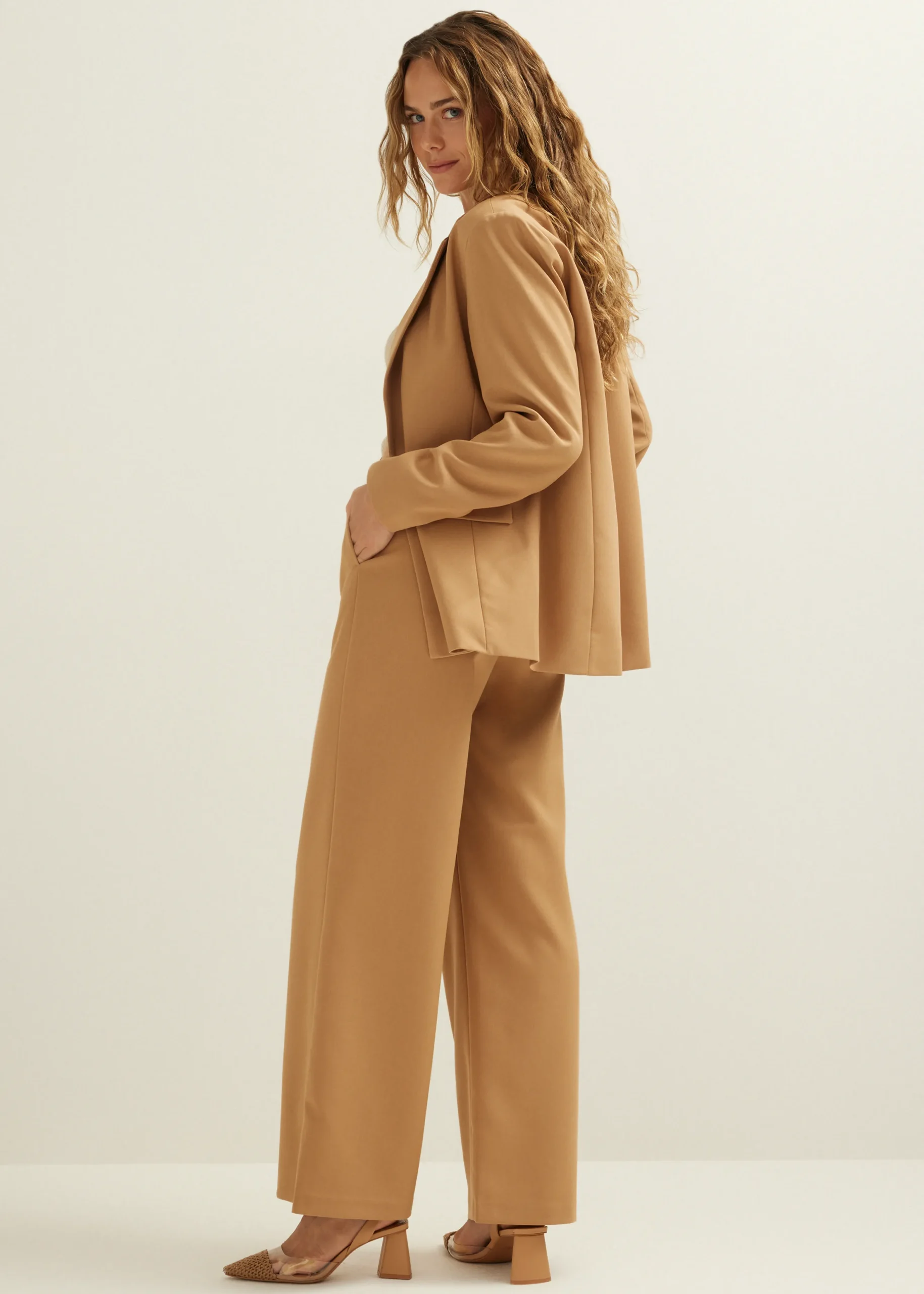 Best Cotton Club Blazer char camel,light
