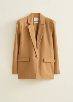 Best Cotton Club Blazer char camel,light