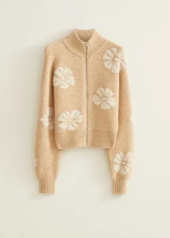 New Cotton Club Bloementrui met ritssluiting zand