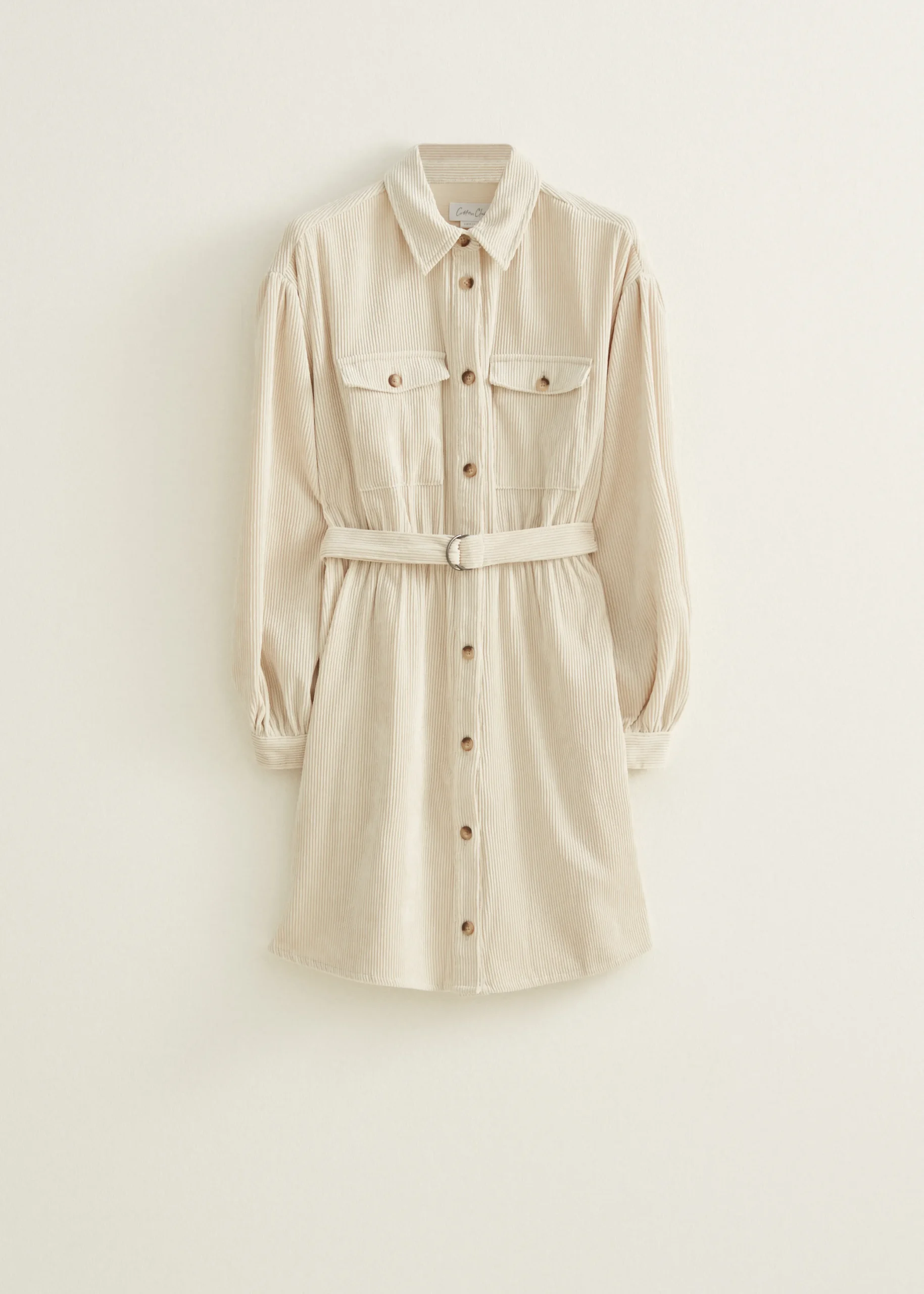 Best Cotton Club Blouse jurk van corduroy kit