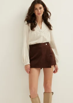 Discount Cotton Club Blouse van corduroy kit