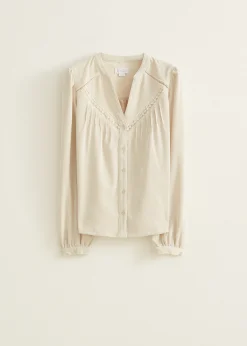 Discount Cotton Club Blouse van corduroy kit