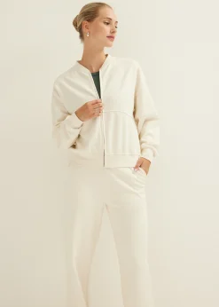 Hot Cotton Club Bomberjack met sweat look kit