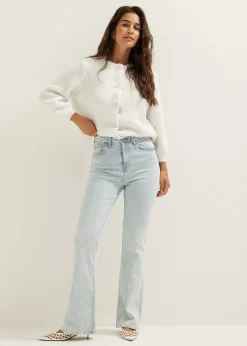 Clearance Cotton Club Flared jeans coco blauw,usedlight