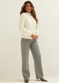 Sale Cotton Club Gebreide trui ajour ecru