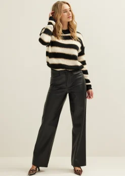 Online Cotton Club Gestreepte trui meerkleurig