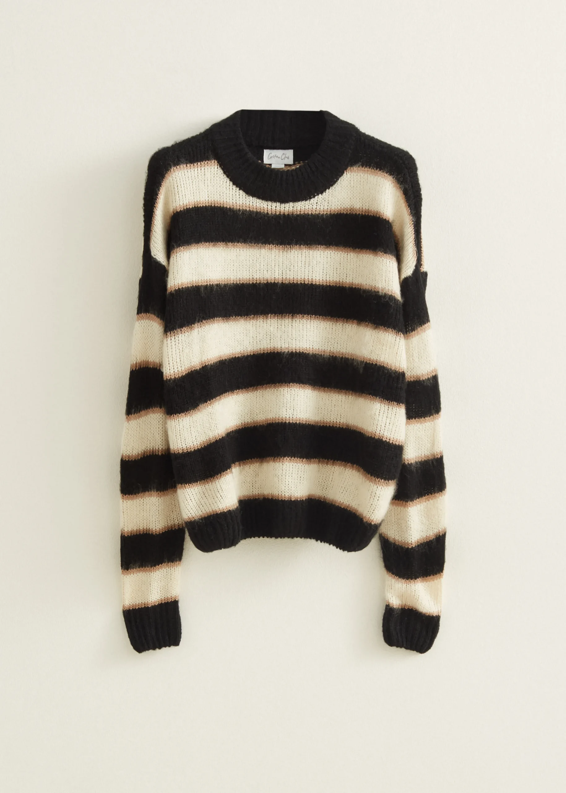 Online Cotton Club Gestreepte trui meerkleurig