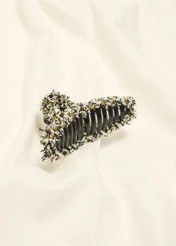 Sale Cotton Club Haarclip met boucle zwart