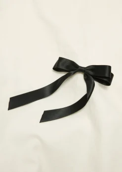 Outlet Cotton Club Haarclip met strik zwart