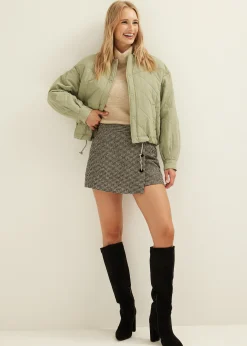 Clearance Cotton Club Jacket gequilt groen,oceaan