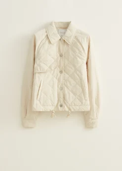 Clearance Cotton Club Jas gequilt met details kit,licht