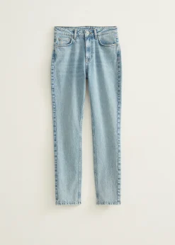 Fashion Cotton Club Jeans Slim Fit High Rise Cate middenblauw