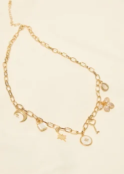Best Cotton Club Ketting met bedels goud
