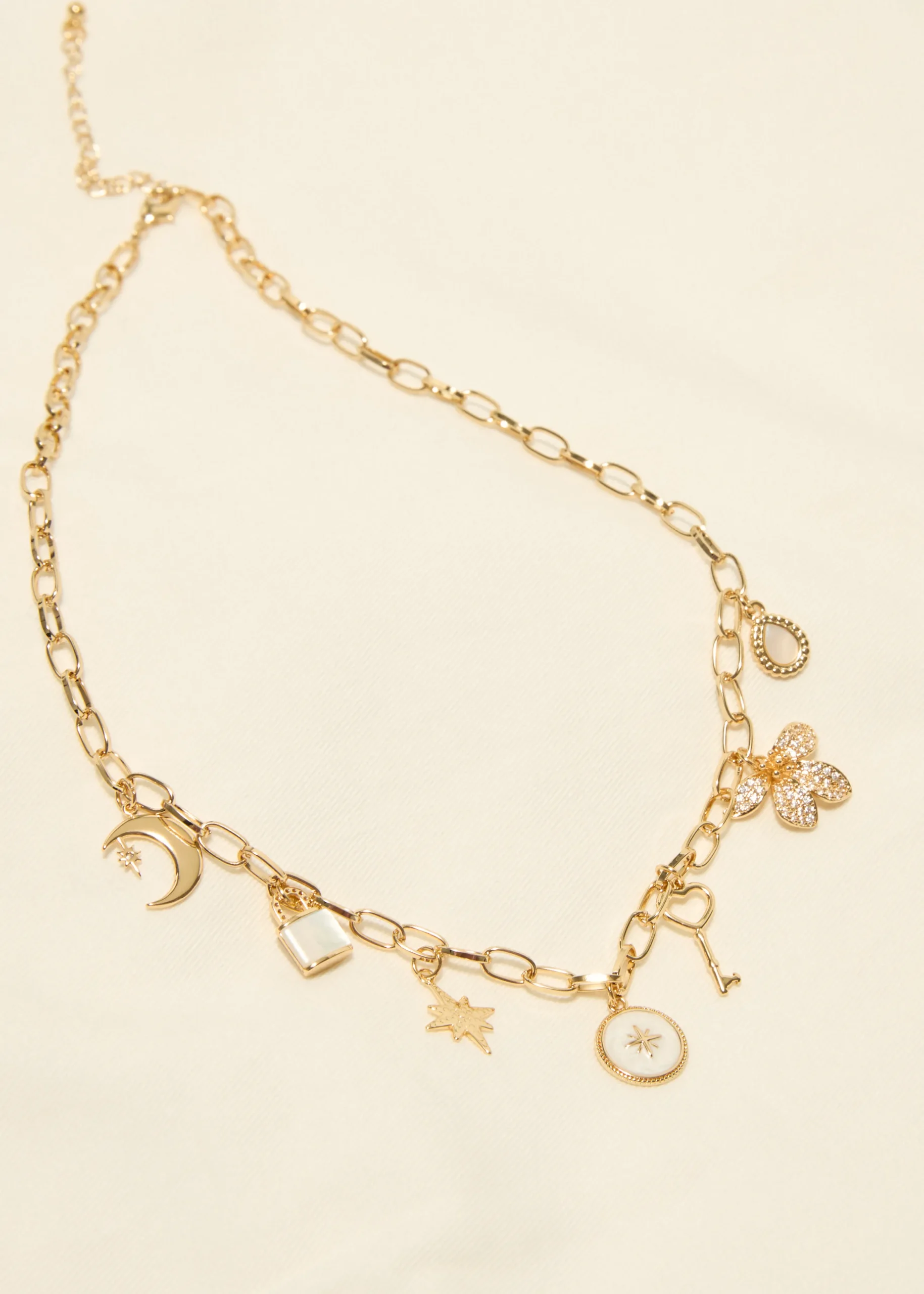 Best Cotton Club Ketting met bedels goud