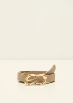 Sale Cotton Club Leren riem zand