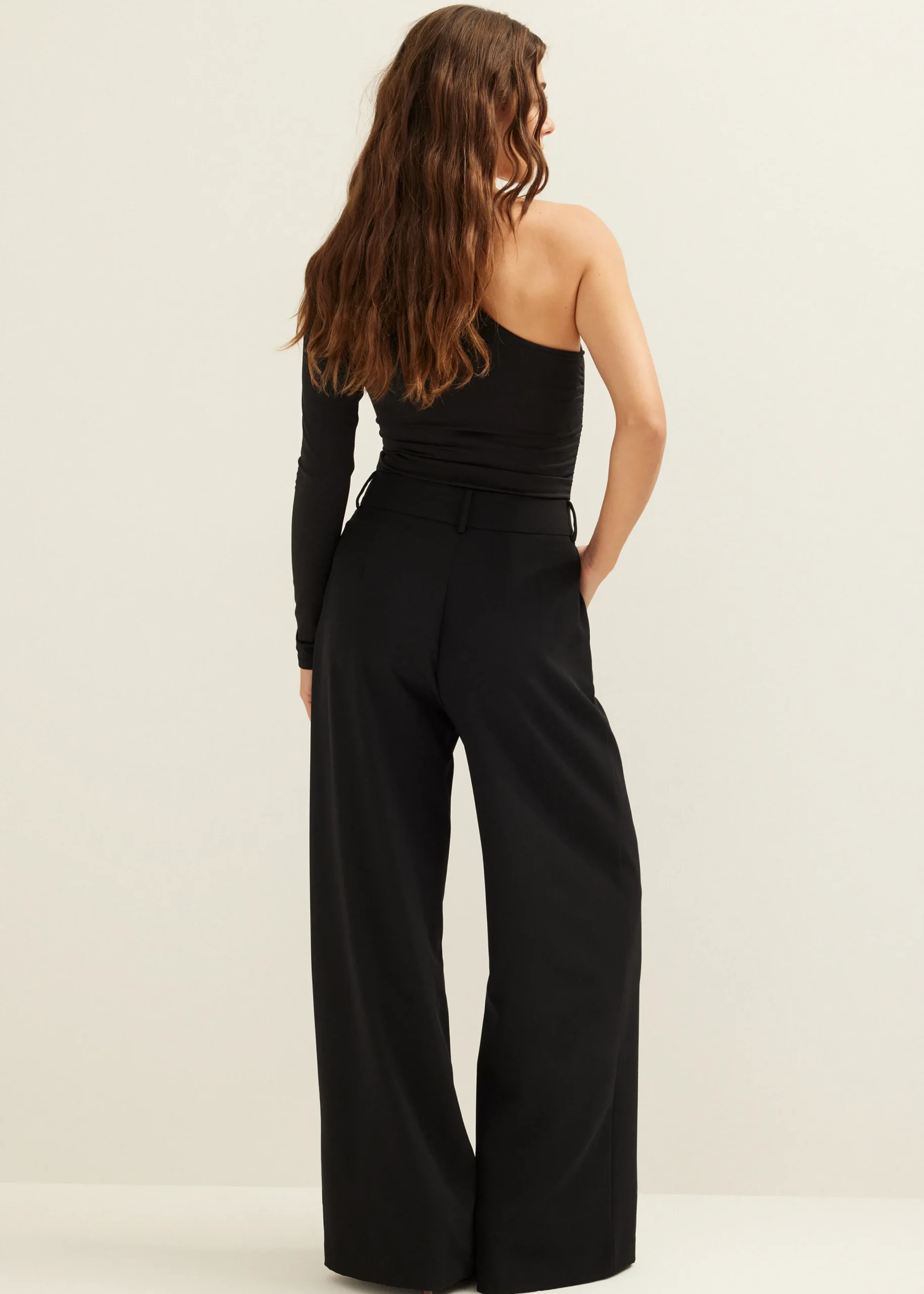 New Cotton Club One-shoulder body zwart