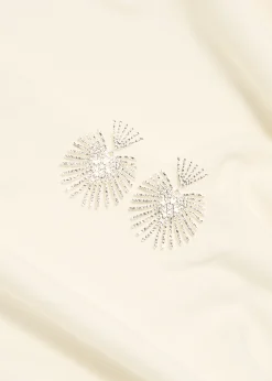 New Cotton Club Oorbellen sparkle zilver