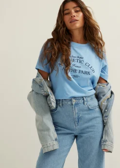 Best Cotton Club Oversized t-shirt aesthetic Hemelsblauw