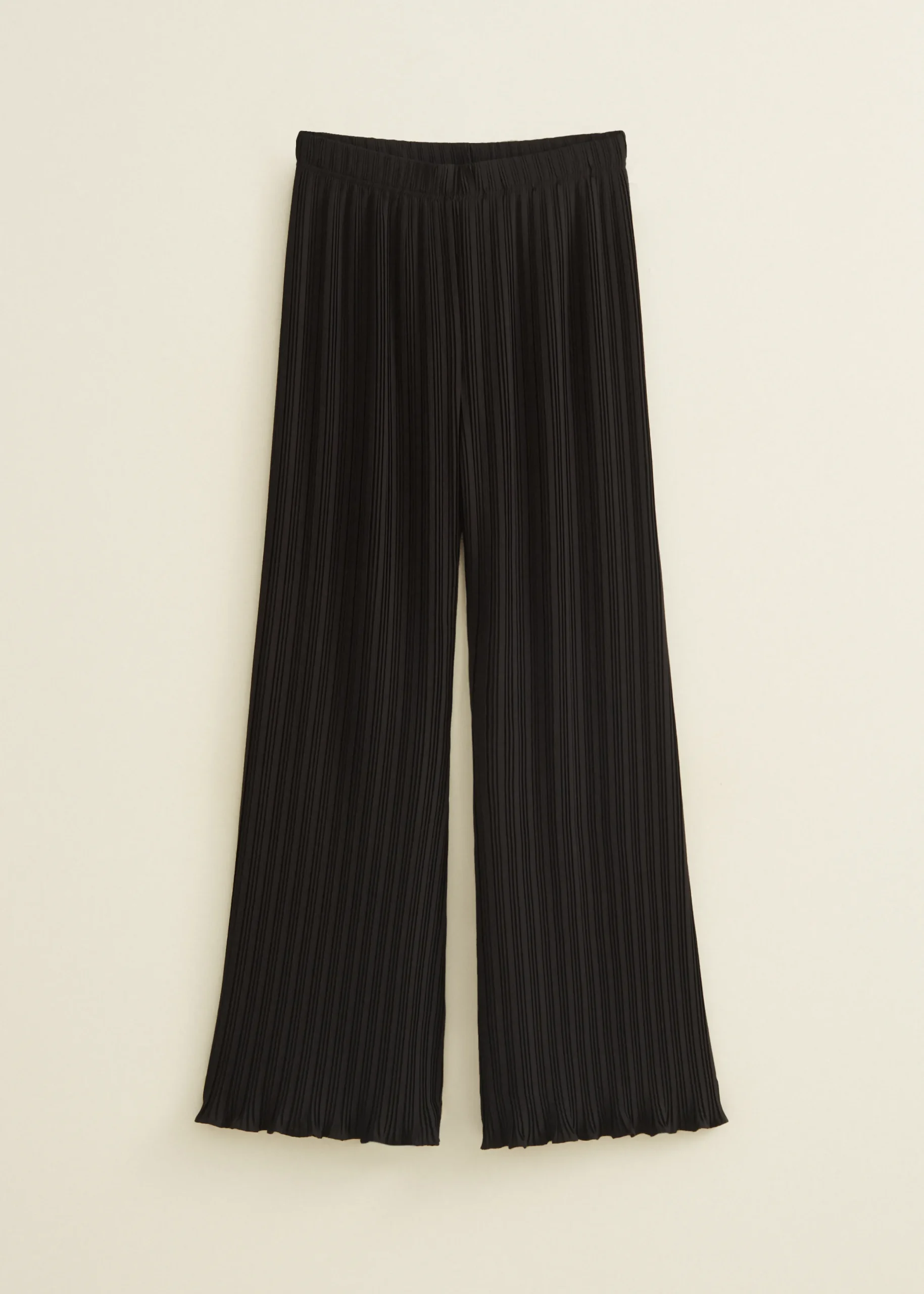 Sale Cotton Club Plissé broek zwart