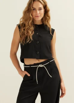 Fashion Cotton Club Riem met strass zilver