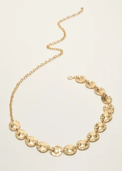 Fashion Cotton Club Riem van muntjes goud