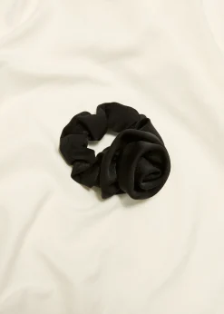 Sale Cotton Club Roos scrunchie zwart