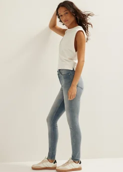 Hot Cotton Club Skinny jeans chloe blauwgrijs