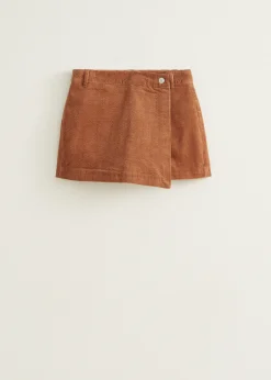 Clearance Cotton Club Skort corduroy softmocca