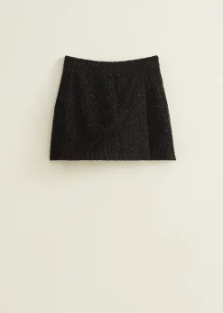 Clearance Cotton Club Skort shiny zwart