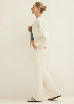 New Cotton Club Sweat pants met wide leg kit