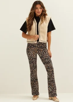 Sale Cotton Club Teddy gilet zand