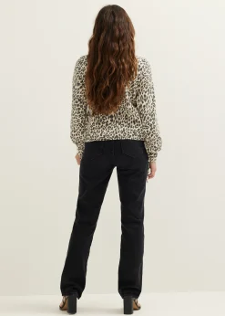 Sale Cotton Club Top met print meerkleurig