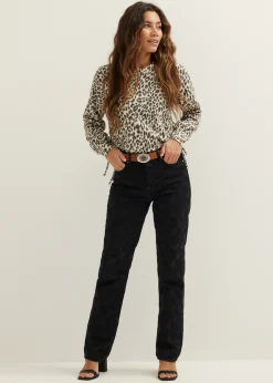 Sale Cotton Club Top met print meerkleurig