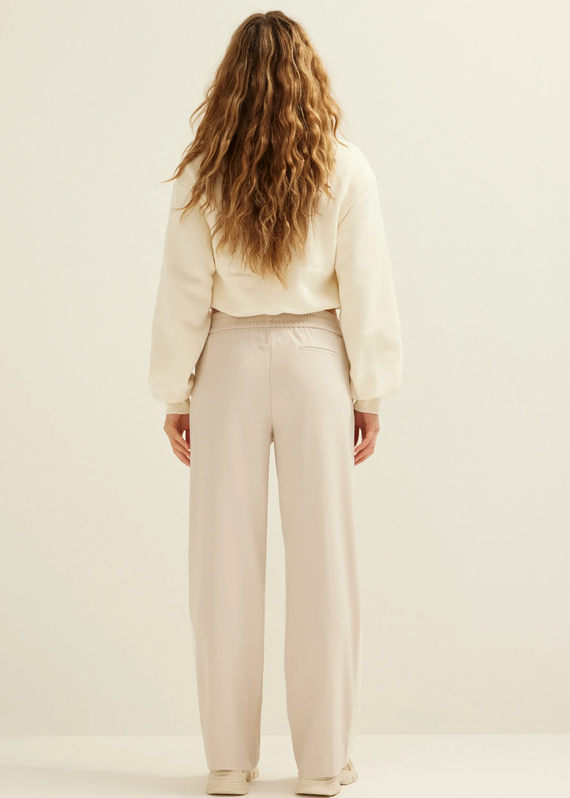 New Cotton Club Track pants balance zand