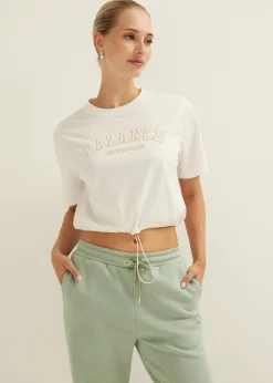 Sale Cotton Club T-shirt balance wit,off-white
