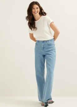 Discount Cotton Club T-shirt met opgerolde mouw wit,off-white