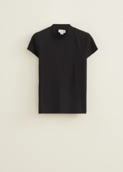 Discount Cotton Club T-shirt met turtleneck zwart