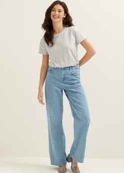 Best Cotton Club T-shirt met zilveren studs grijs,lichtmelee