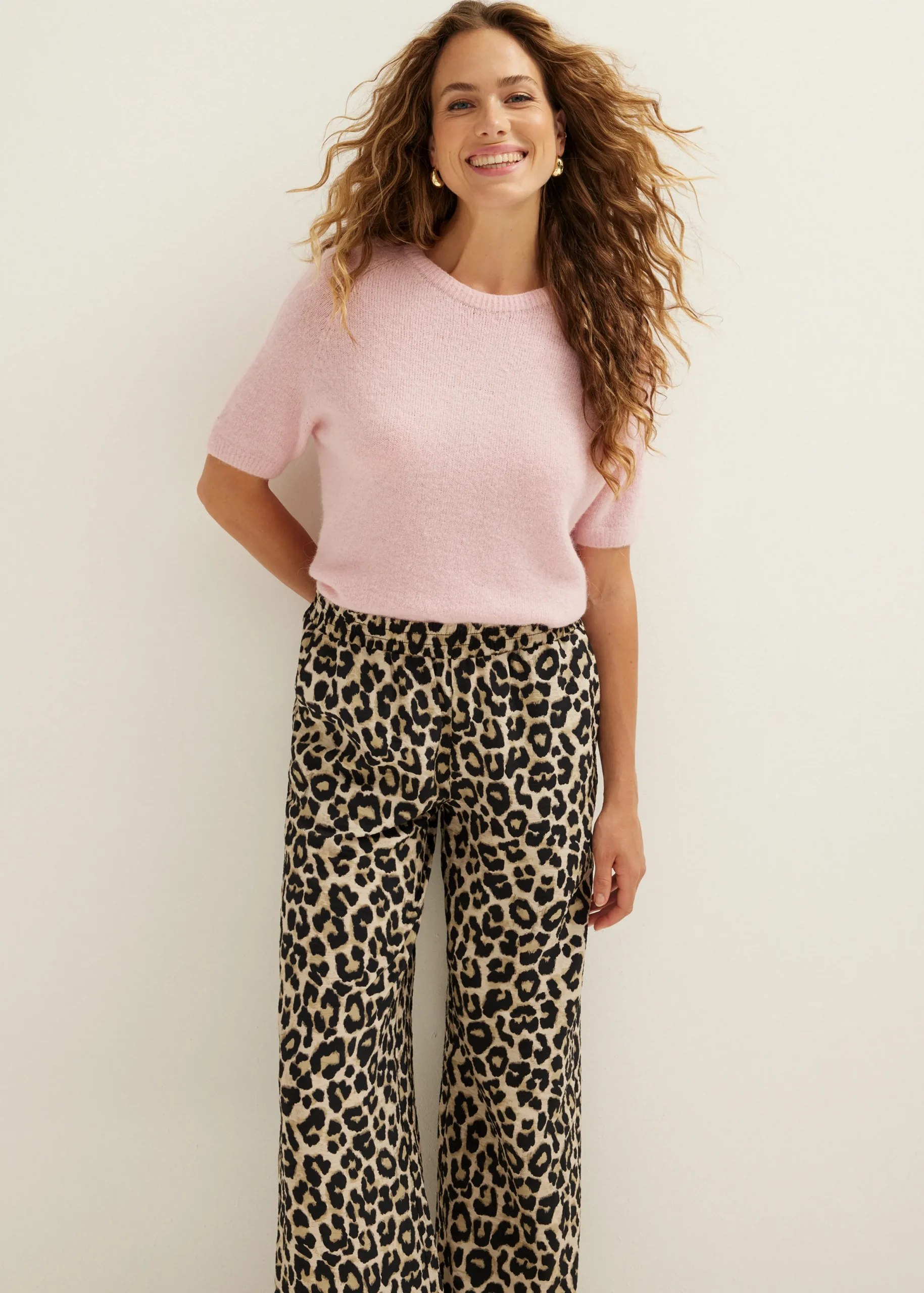 Clearance Cotton Club Zachte trui lichtroze